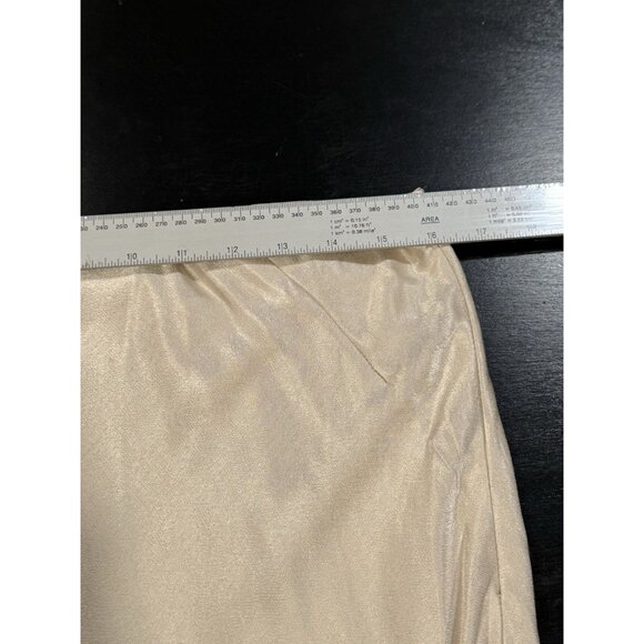 Dissh Satin Strapless Slip Dress Sz 6 Champagne Formal Wedding Bridal - Picture 10 of 12